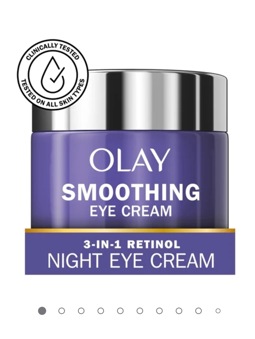 OLAY Purple Smoothing Night Eye Cream